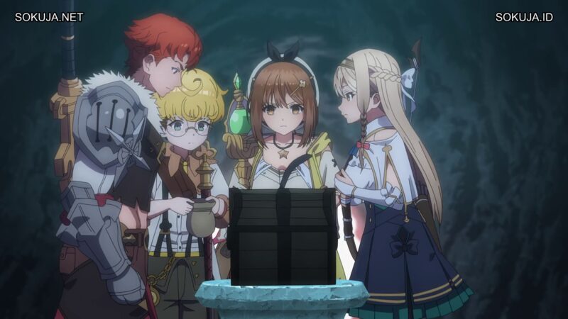 Ryza no Atelier: Tokoyami no Joou to Himitsu no Kakurega Episode 12